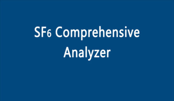 Emission Free Electronic SF6 Gas Tester Purity Analyzer Eco Friendly [KS30-R-6]