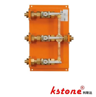 Πολυκατευθυντικός διανομέας αερίου μίας στροφής, με 1 είσοδο και 3 εξόδους, Μετατροπέας Πολλαπλών Καναλιών